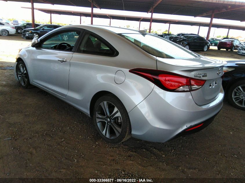2014 HYUNDAI ELANTRA COUPE KMHDH6AH0EU024005