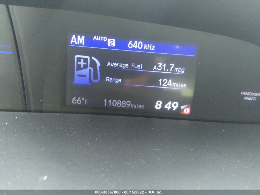 2013 HONDA CIVIC SDN LX 19XFB2F56DE266025