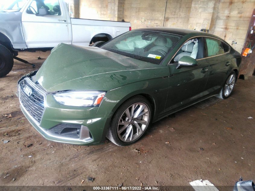 2020 AUDI A5 SPORTBACK PREMIUM WAUANCF51LA009246
