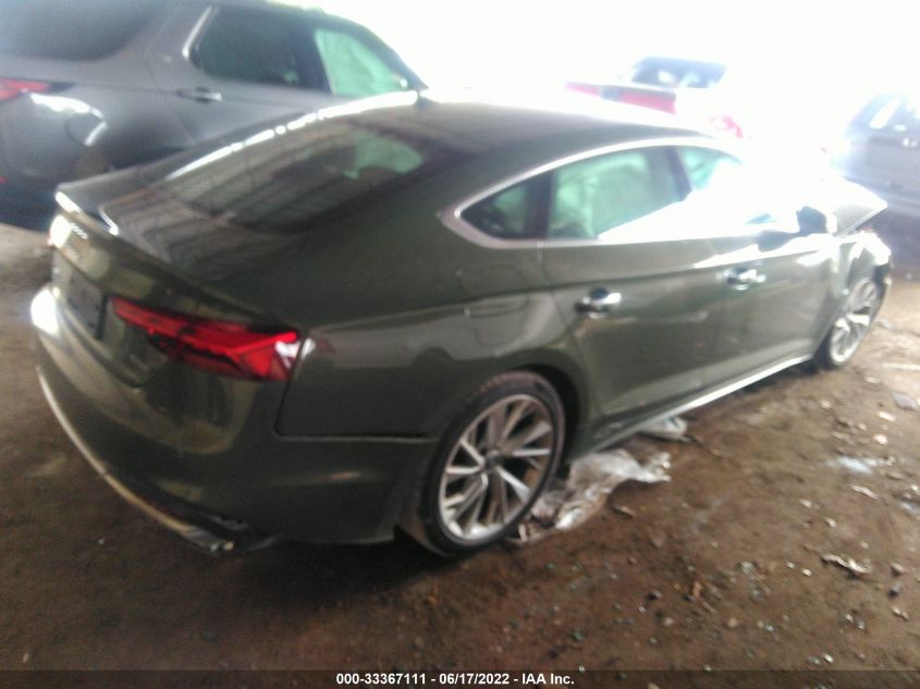 2020 AUDI A5 SPORTBACK PREMIUM WAUANCF51LA009246