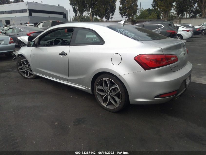 2015 KIA FORTE KOUP SX KNAFZ6A37F5297434