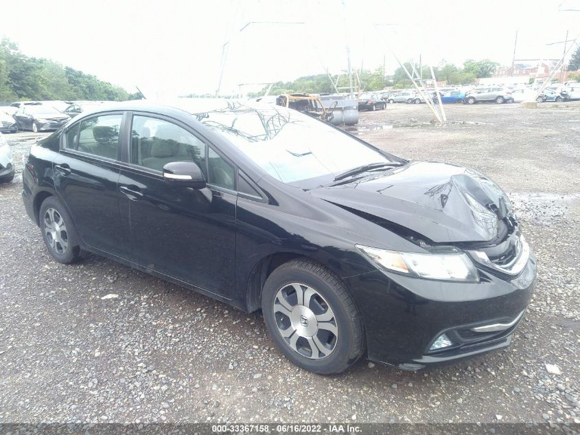 2013 HONDA CIVIC HYBRID 19XFB4F28DE002547