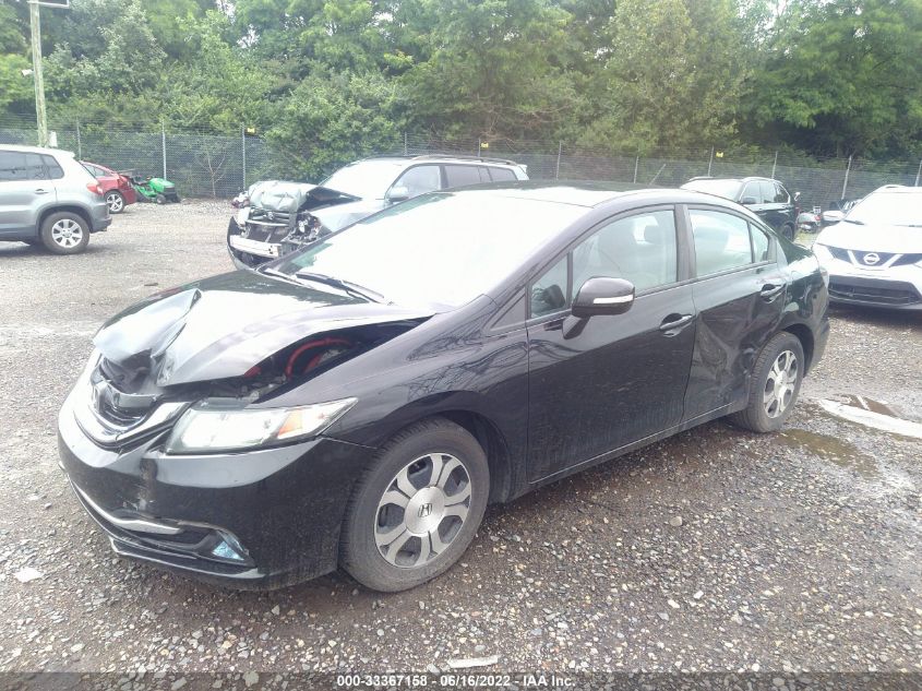 2013 HONDA CIVIC HYBRID 19XFB4F28DE002547