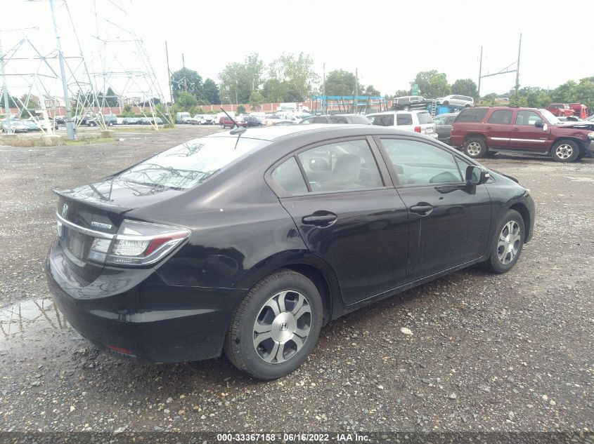 2013 HONDA CIVIC HYBRID 19XFB4F28DE002547