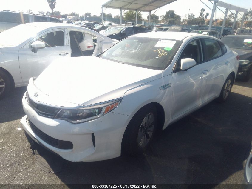 2017 KIA OPTIMA HYBRID BASE KNAGT4LC9H5005194