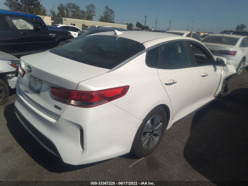 2017 KIA OPTIMA HYBRID BASE KNAGT4LC9H5005194