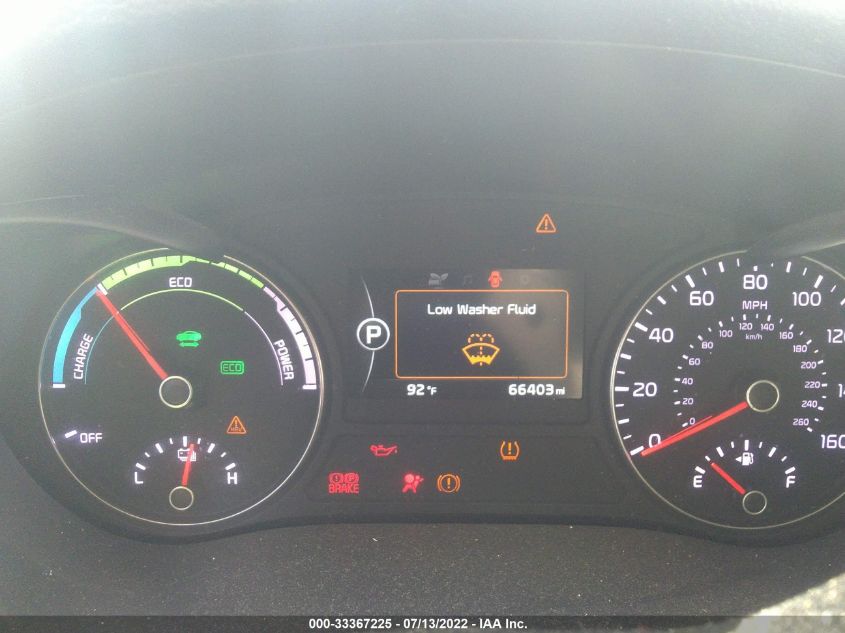 2017 KIA OPTIMA HYBRID BASE KNAGT4LC9H5005194