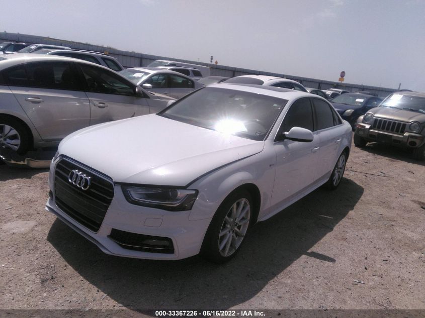 2015 AUDI A4 PREMIUM WAUAFAFL5FN013751