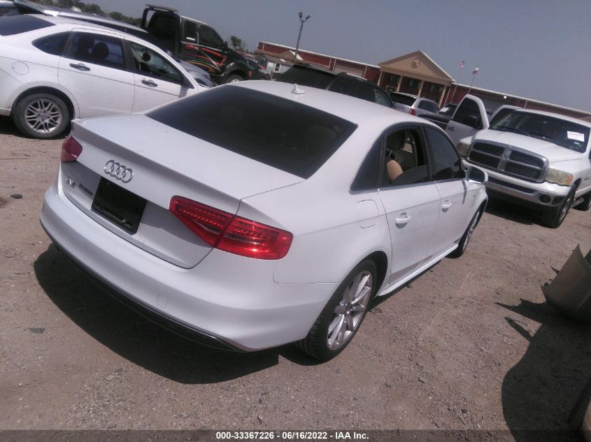 2015 AUDI A4 PREMIUM WAUAFAFL5FN013751