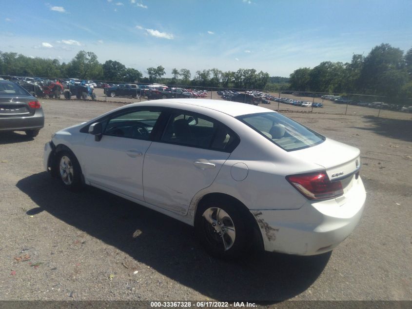2013 HONDA CIVIC SDN LX 2HGFB2F50DH561126
