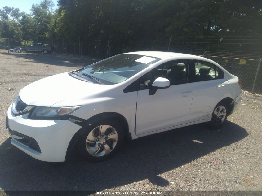 2013 HONDA CIVIC SDN LX 2HGFB2F50DH561126