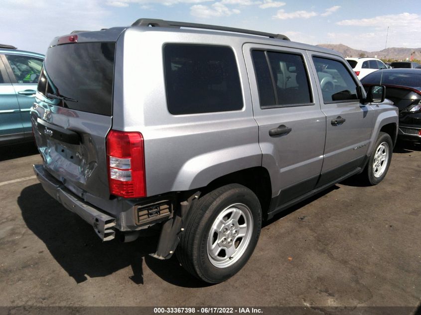 2016 JEEP PATRIOT SPORT 1C4NJPBB9GD807887