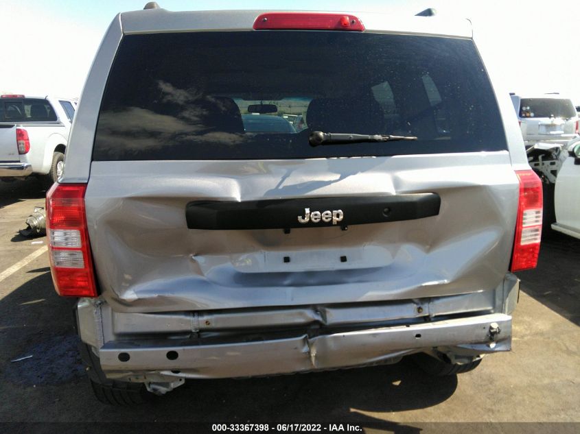 2016 JEEP PATRIOT SPORT 1C4NJPBB9GD807887