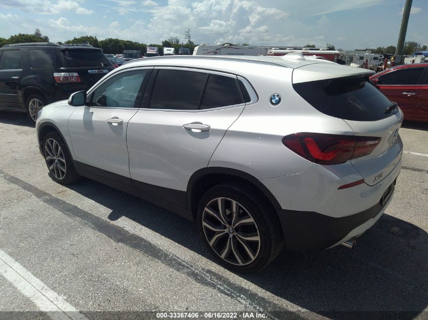 2021 BMW X2 SDRIVE28I WBXYH9C06M5T08040