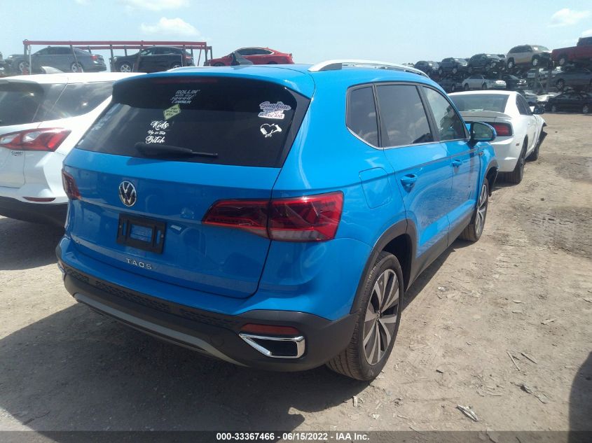 2022 VOLKSWAGEN TAOS SE 3VVTX7B20NM014213