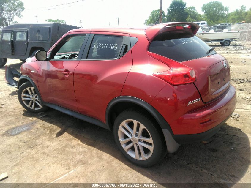 2013 NISSAN JUKE SV JN8AF5MR1DT216876