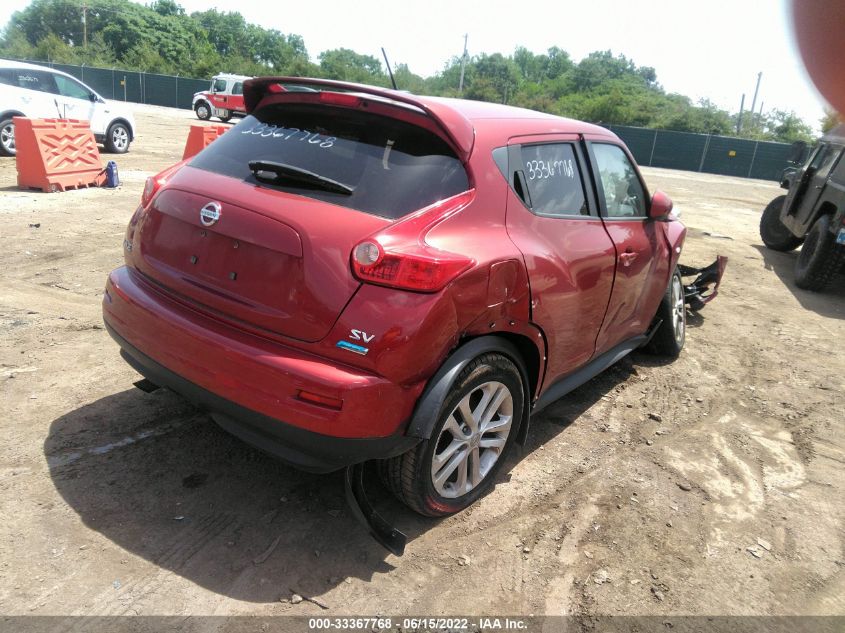 2013 NISSAN JUKE SV JN8AF5MR1DT216876