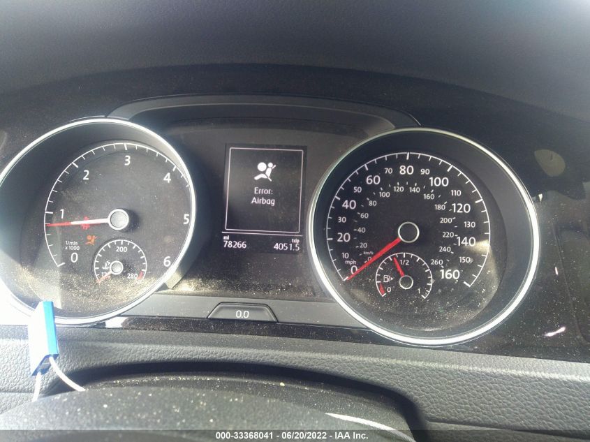 2015 VOLKSWAGEN GOLF SPORTWAGEN TDI SEL 3VWCA7AU5FM517351