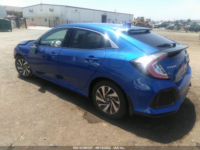 2017 HONDA CIVIC HATCHBACK LX SHHFK7H27HU414004