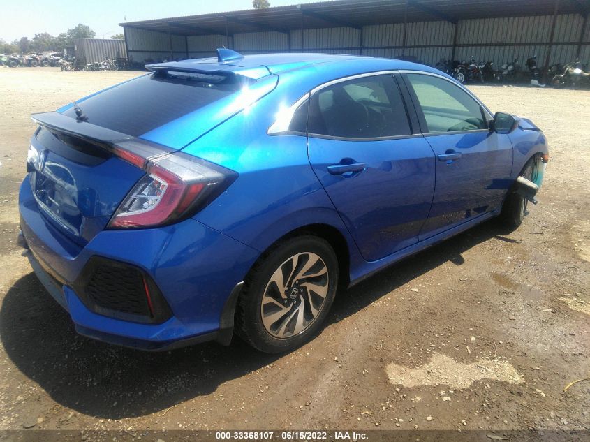 2017 HONDA CIVIC HATCHBACK LX SHHFK7H27HU414004