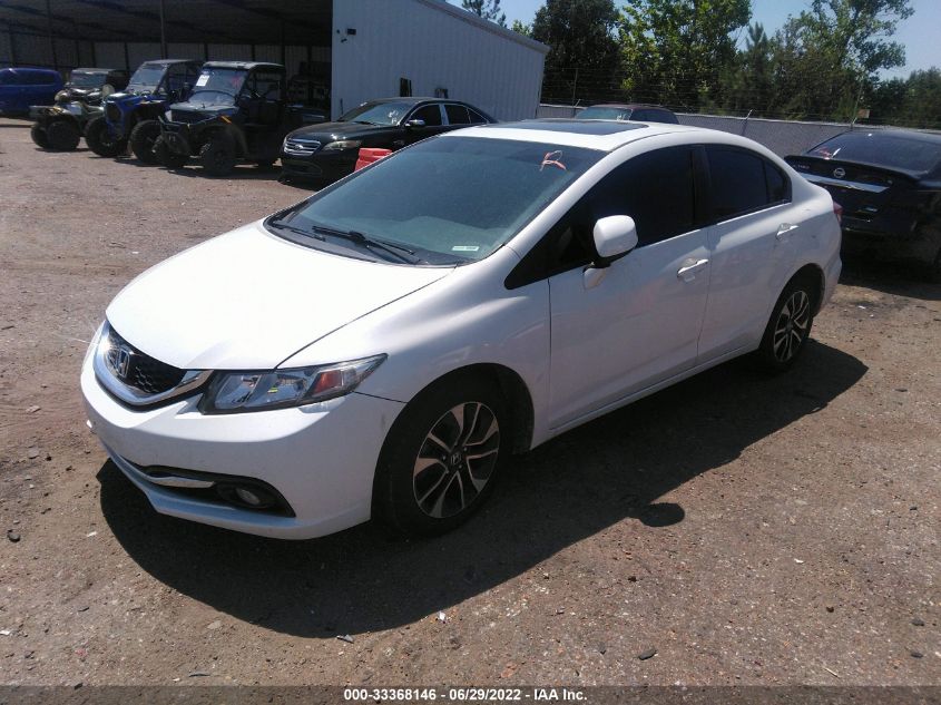 2013 HONDA CIVIC SDN EX-L 19XFB2F90DE072495