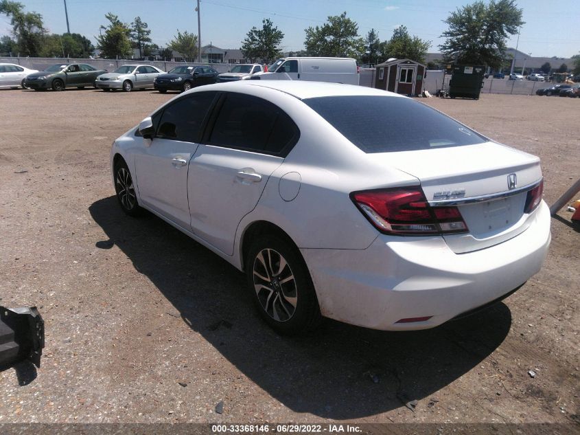 2013 HONDA CIVIC SDN EX-L 19XFB2F90DE072495