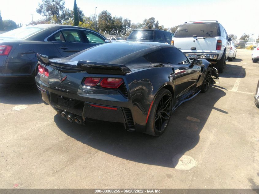 2017 CHEVROLET CORVETTE GRAND SPORT 1LT 1G1YW2D7XH5100201