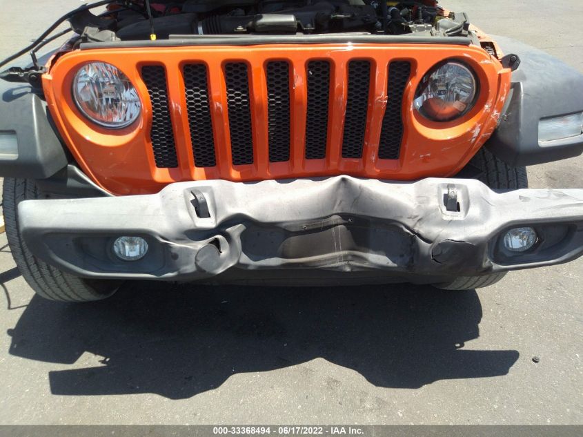 2018 JEEP WRANGLER UNLIMITED SPORT S 1C4HJXDG0JW192079