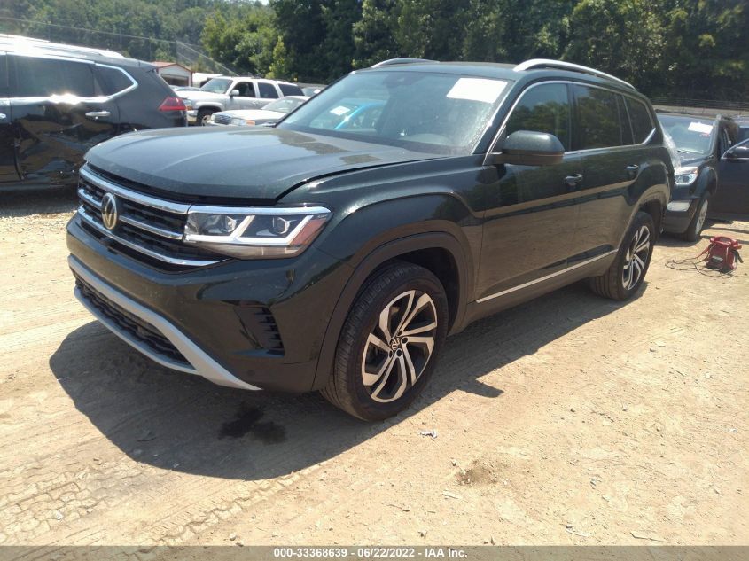 2021 VOLKSWAGEN ATLAS 3.6L V6 SEL PREMIUM 1V2TR2CA1MC514736