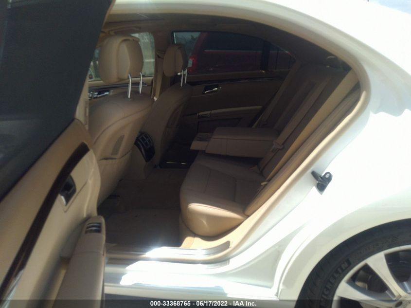 2013 MERCEDES-BENZ S-CLASS S 550 WDDNG7DB9DA505479