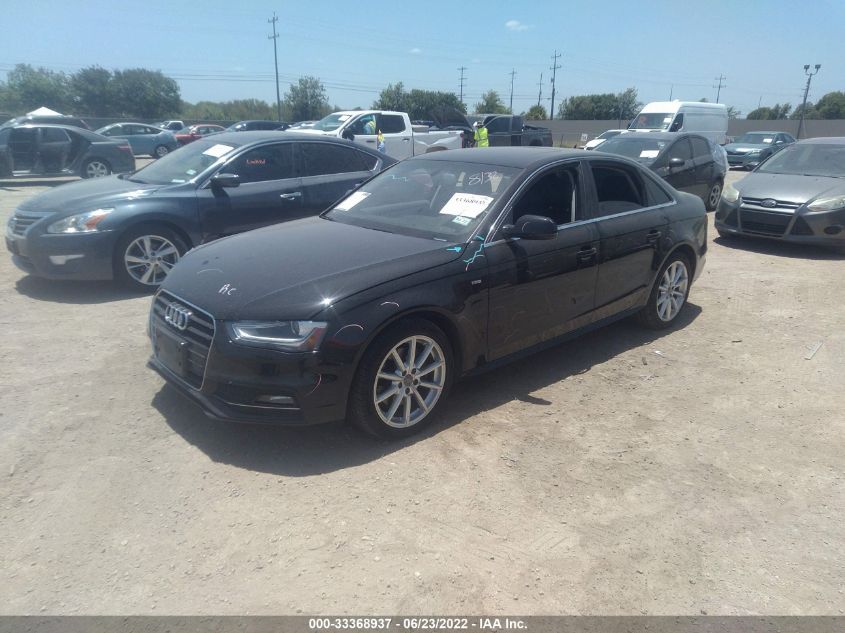 2015 AUDI A4 PREMIUM PLUS WAUFFAFL2FN024809