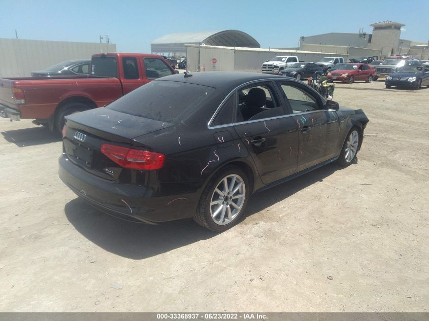 2015 AUDI A4 PREMIUM PLUS WAUFFAFL2FN024809