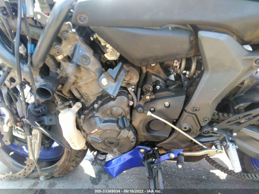2022 YAMAHA YZFR7 JYARM38Y8NA000817