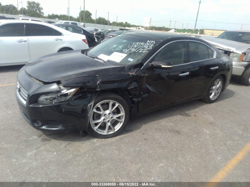 2012 NISSAN MAXIMA VIN: 1N4AA5APXCC822033