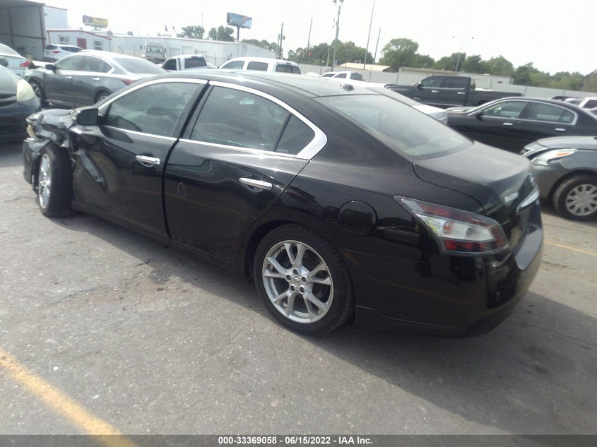 2012 NISSAN MAXIMA VIN: 1N4AA5APXCC822033