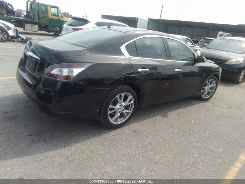 2012 NISSAN MAXIMA VIN: 1N4AA5APXCC822033