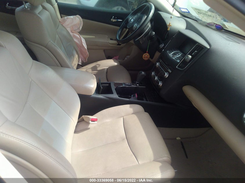 2012 NISSAN MAXIMA VIN: 1N4AA5APXCC822033