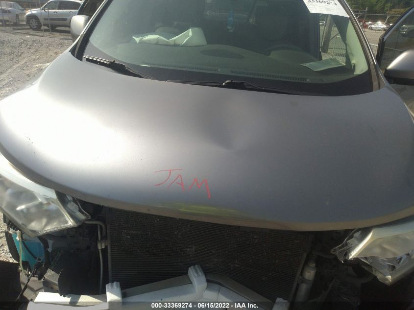 2013 NISSAN QUEST SV JN8AE2KP3D9066141