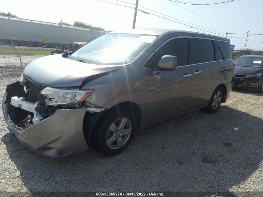 2013 NISSAN QUEST SV JN8AE2KP3D9066141