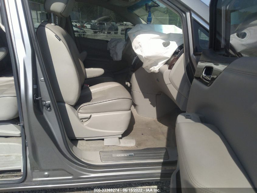 2013 NISSAN QUEST SV JN8AE2KP3D9066141