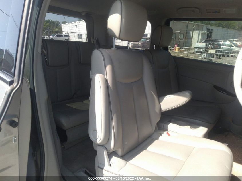 2013 NISSAN QUEST SV JN8AE2KP3D9066141