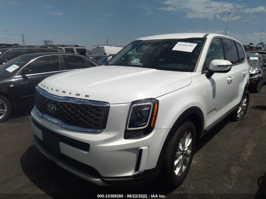 2021 KIA TELLURIDE LX 5XYP24HC7MG107609