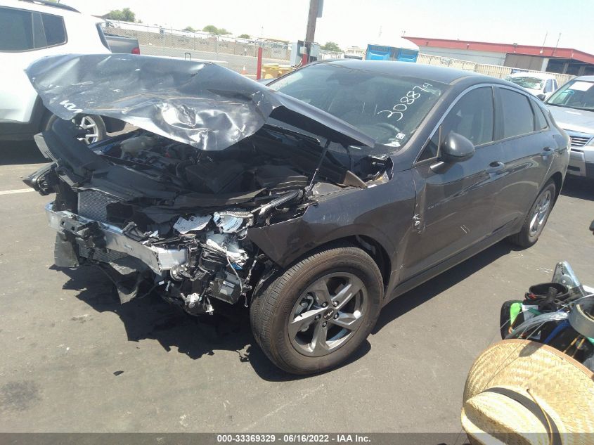2022 KIA K5 LXS 5XXG14J25NG141669