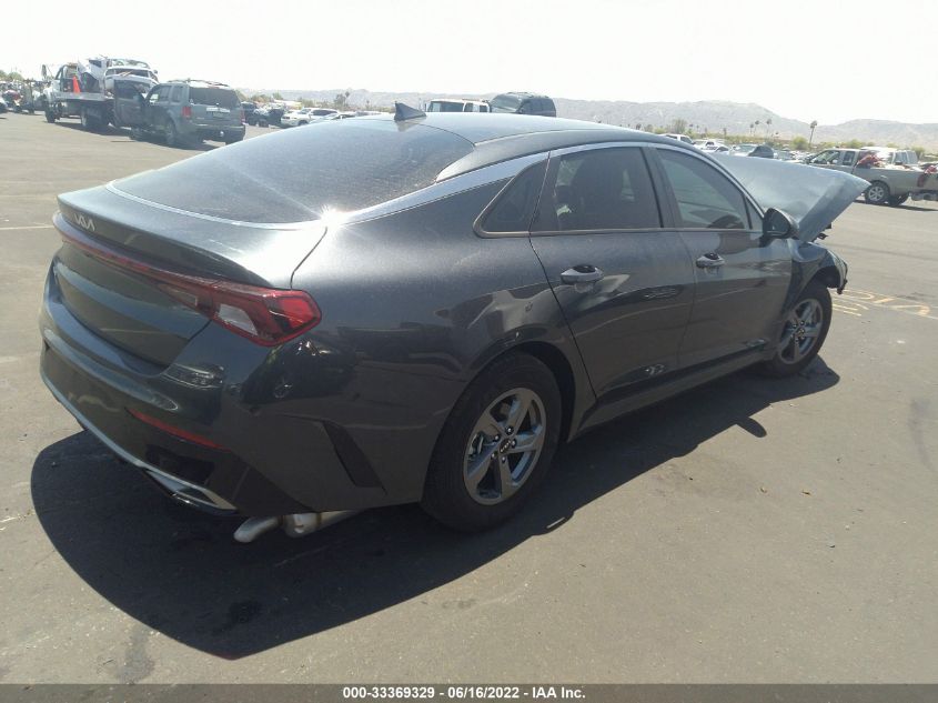 2022 KIA K5 LXS 5XXG14J25NG141669