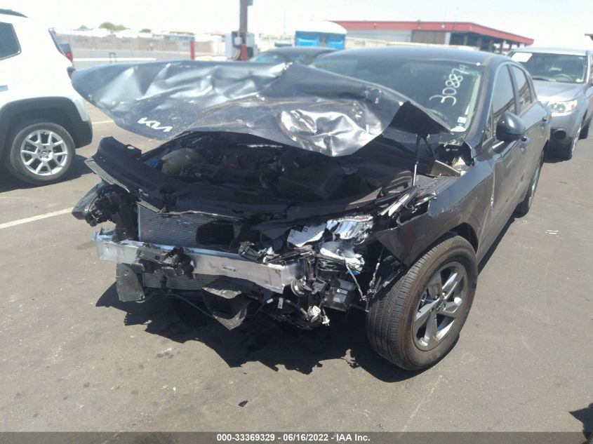 2022 KIA K5 LXS 5XXG14J25NG141669
