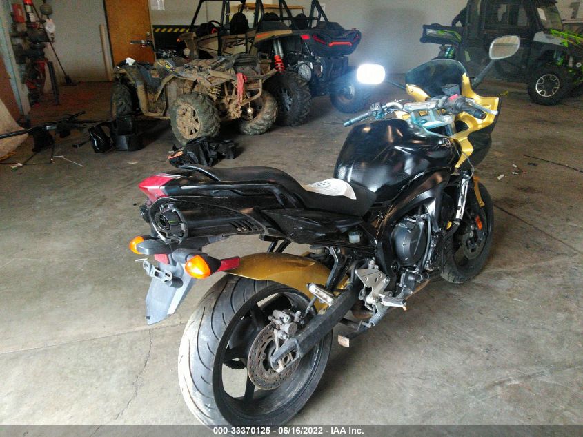 2007 YAMAHA FZ6 SHG JYARJ13Y67A000175