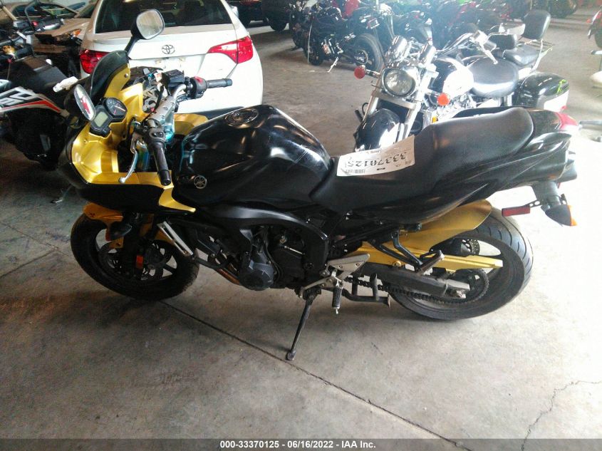2007 YAMAHA FZ6 SHG JYARJ13Y67A000175