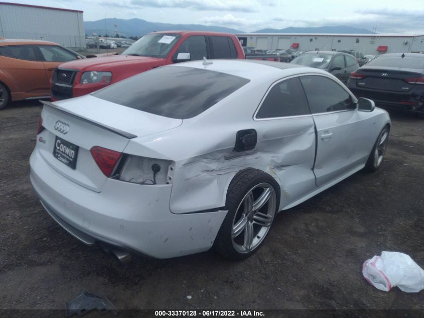2013 AUDI S5 PREMIUM PLUS WAUCGAFR5DA073902