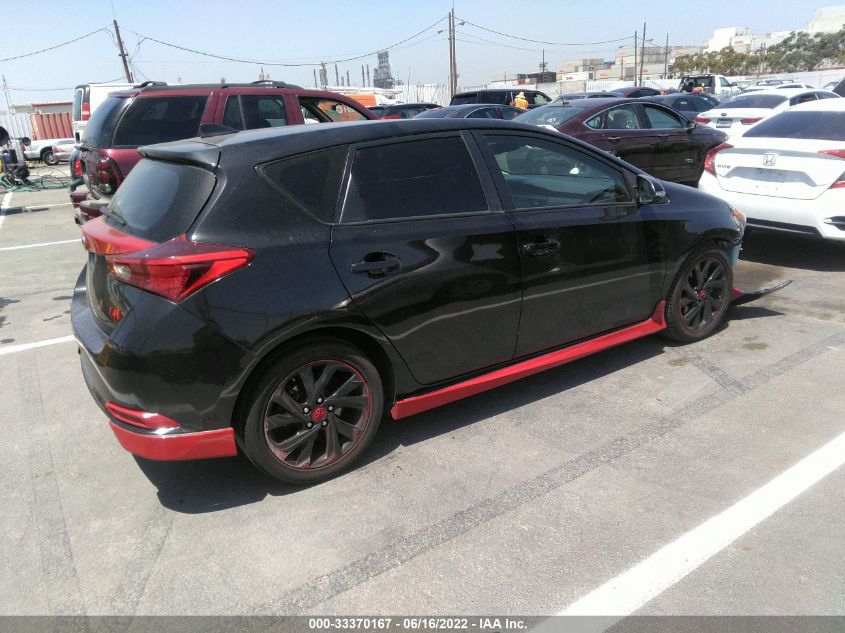 2018 TOYOTA COROLLA IM JTNKARJE7JJ553305