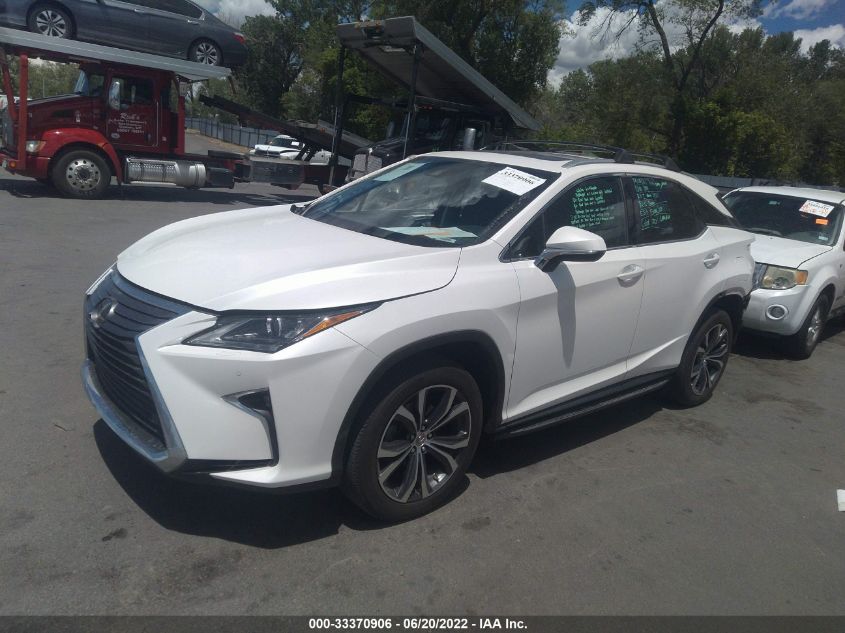 2017 LEXUS RX RX 350 JTJBZMCA5H2024639
